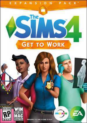 Sims 4 Get to Work (Симс 4 На работу)