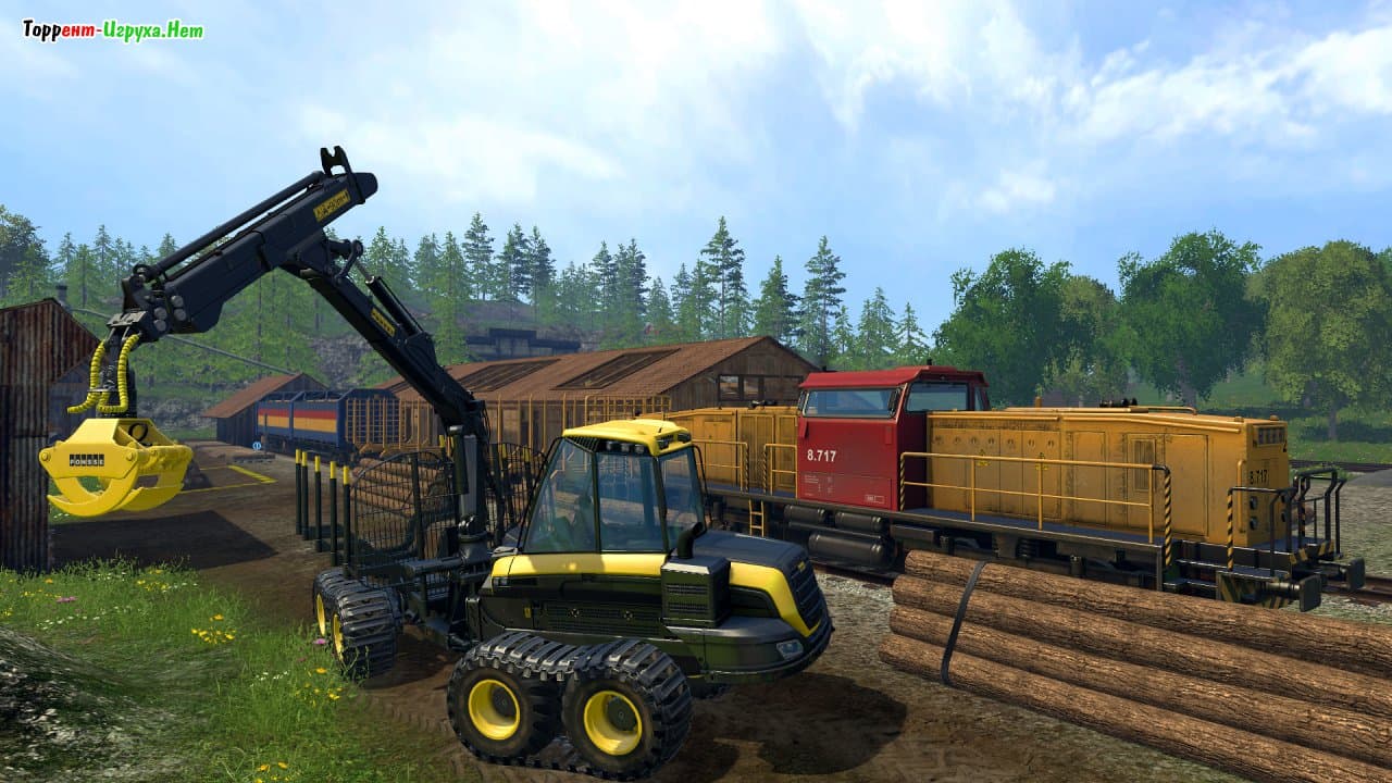 Скачать Farming Simulator 15 (Фермер Симулятор 2015) торрент бесплатно Gold