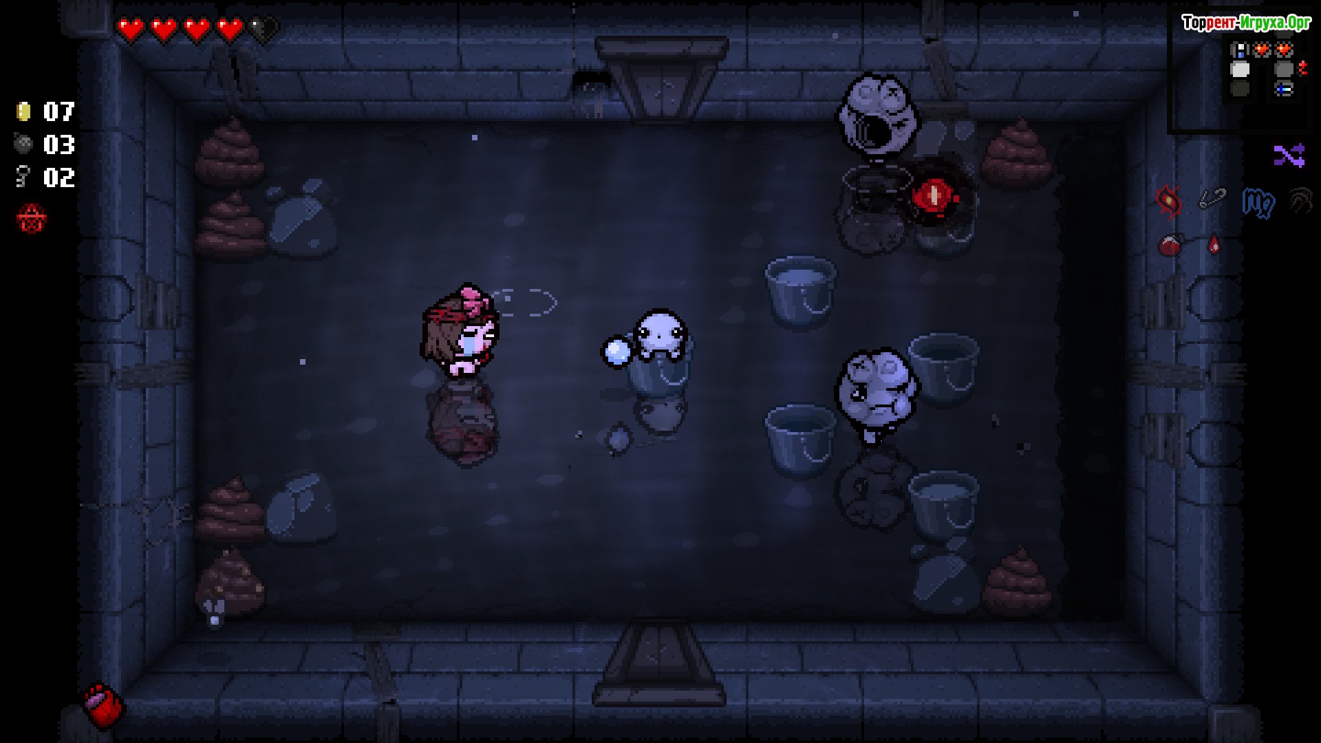 Скачать The Binding of Isaac: Rebirth - Repentance торрент на ПК