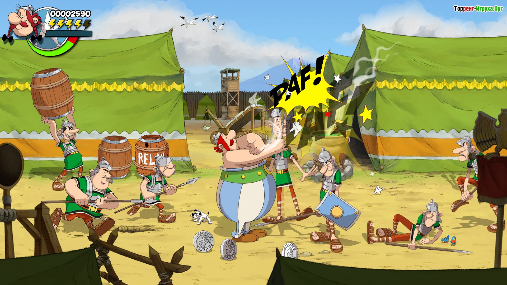 Скачать Asterix & Obelix Slap them All! торрент бесплатно на ПК