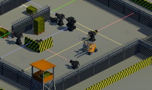 Pixel Forklift Simulator