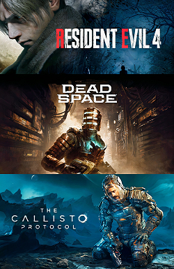 Resident Evil 4 Remake + Dead Space 2023 + The Callisto Protocol