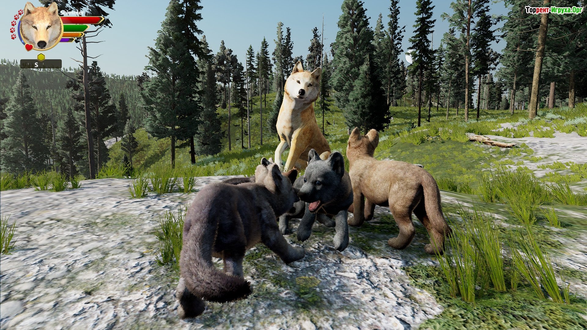 Скачать WolfQuest: Anniversary Edition торрент на ПК