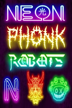 Neon Phonk Robots