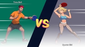 Timo Boll Beats Table Tennis