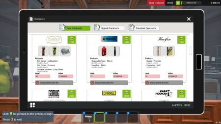 Tobacco Shop Simulator