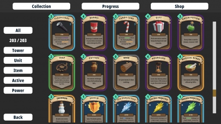 Cards and Towers