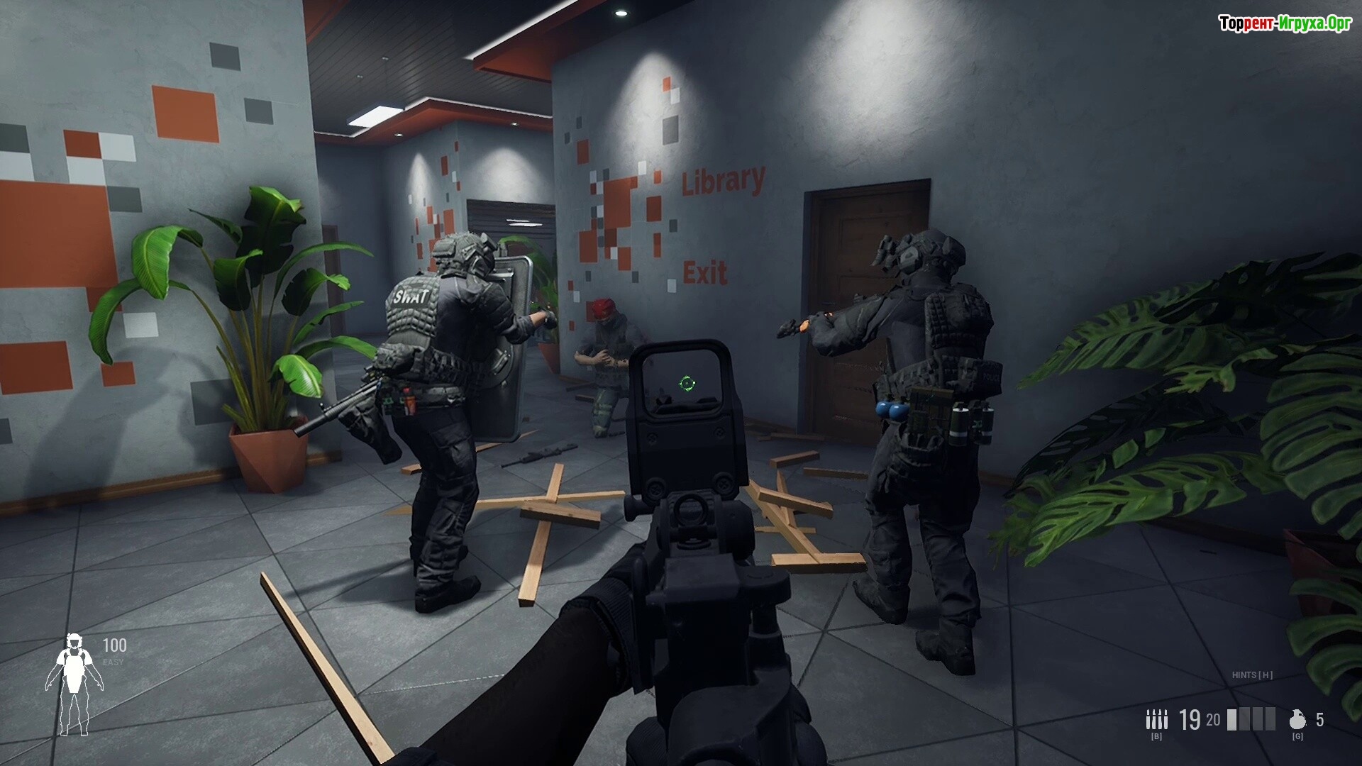 Скриншот из SWAT Commander