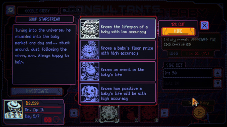 Space Warlord Baby Trading Simulator