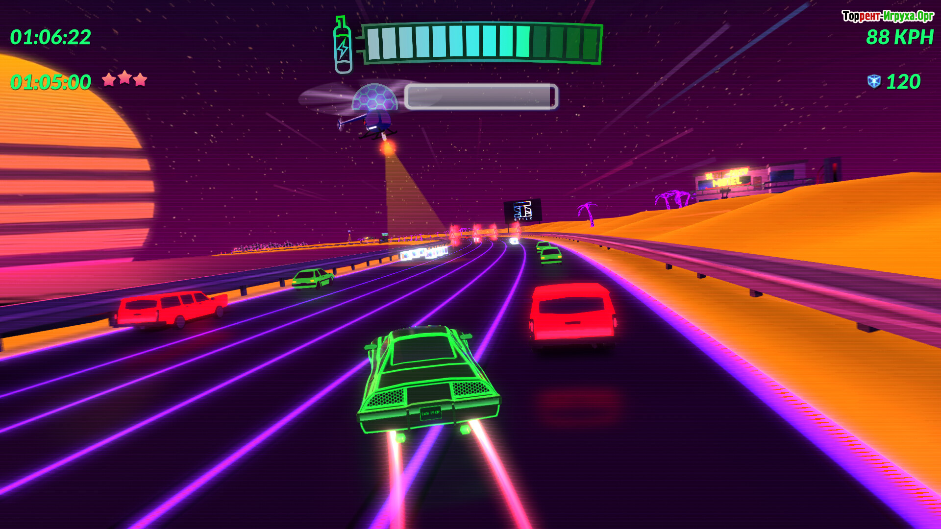 Скриншот из Retro Drive: Revamped