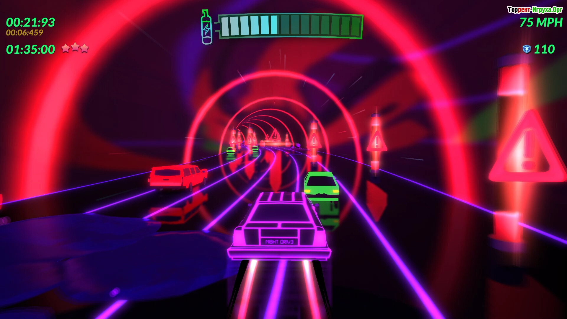 Скриншот из Retro Drive: Revamped