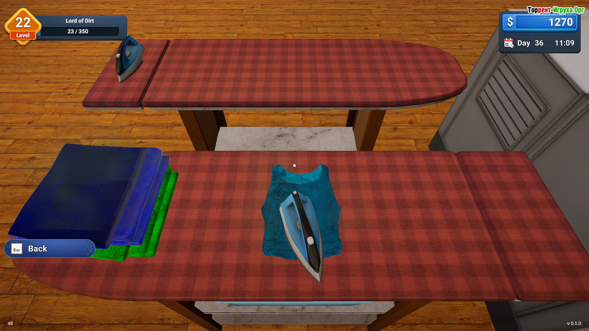 Скриншот из Laundry Simulator 2026
