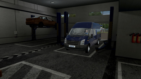 City car driving