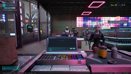 Cyberpunk Store Simulator