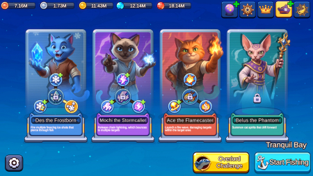 Meow Squad: Incremental Fishing