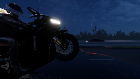 Motorcycle Night Ride