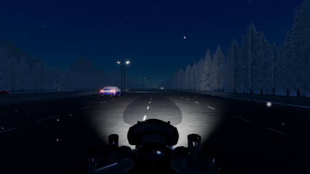 Motorcycle Night Ride