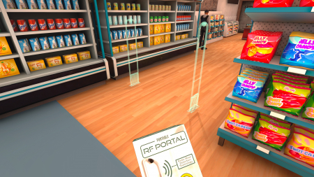 Supermarket Guard Simulator