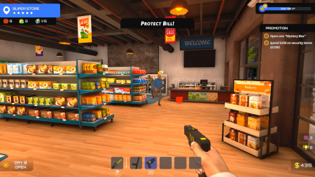 Supermarket Guard Simulator