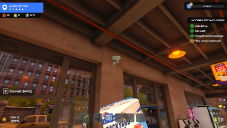 Supermarket Guard Simulator